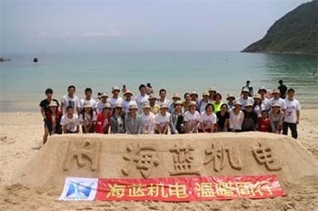 陽春四月，海藍(lán)三門島狂歡之旅