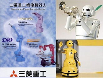 三菱噴涂機(jī)器人春節(jié)不打烊，海藍(lán)機(jī)電道一聲：新春快樂！