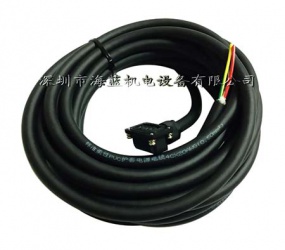 三菱電機電源線MR-PWS1CBL5M-A1-L，三菱MR-JE，MR-J4,MR-J3系列電機專用